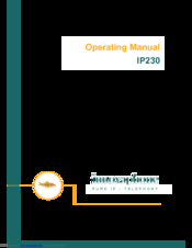 Innovaphone ip230 Operating Manual
