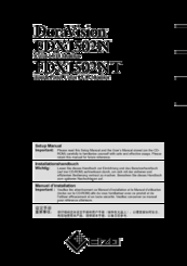 DuraVision FDX1502NT Setup Manual