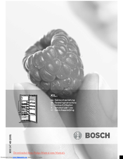 Bosch KIL38A5 Operating Instructions Manual