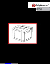 Tallygenicom TG8008 User Manual