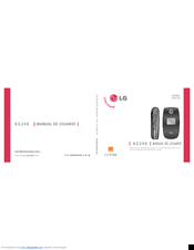 LG KG240 User Manual