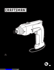 Craftsman 315.111640 Owner's Manual