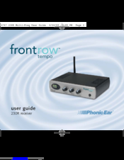 FrontRow 230R User Manual