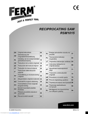 Ferm RSM1015 Original Instructions Manual