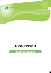 Planex MZK-RP150N User Manual