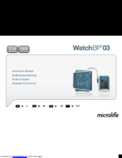 Microlife WatchBP 03 Instruction Manual