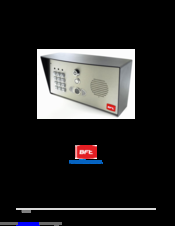 BFT A5 Installation Instructions Manual