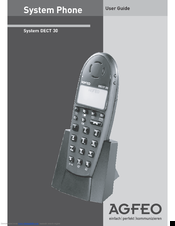 AGFEO System DECT 30 User Manual