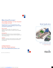 Elavon Ingenico 7780 Quick Reference Manual