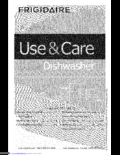 Frigidaire fbd2400kb8b Use And Care Manual