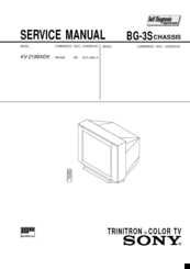 Sony BG-3S Service Manual