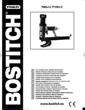 Bostitch P88SJ-E Original Instructions Manual