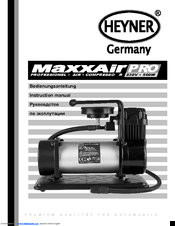 Heyner MaxxAir Pro Instruction Manual