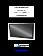 decrane aerospace LCDW-9230-101-x Installation Manual