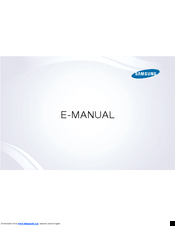 Samsung ua58h5200 E-Manual