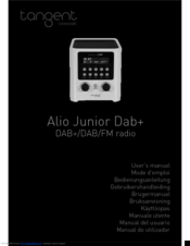 Tangent ALIO Junior Dab+ User Manual