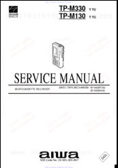 Aiwa TP-M330 Service Manual