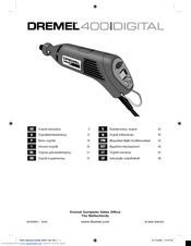 Dremel Digital 400 series Original Instructions Manual