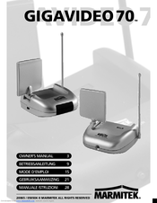 Marmitek GIGAVIDEO 70 Owner's Manual
