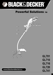 Black & Decker GL716 Original Instructions Manual