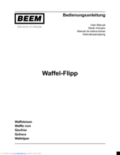 Beem Waffel-Flipp User Manual