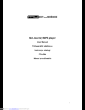 My Audio Journey User Manual