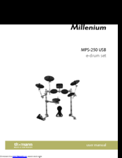 thomann mps-250 USB User Manual