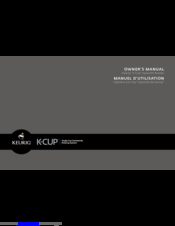 Keurig K-Cup K3000SE Owner's Manual