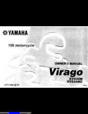 Yamaha Virago XV535M Owner's Manual