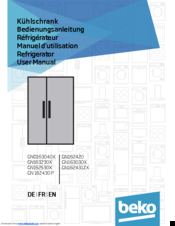 Beko GN162431ZX User Manual