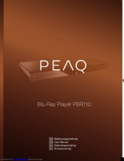 Peaq PBR110 User Manual