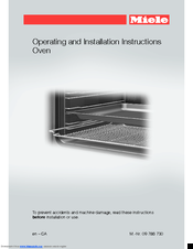 Miele H 2261 B Operating And Installation Instructions