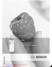 Bosch KDN49A74NE Operating	 Instruction