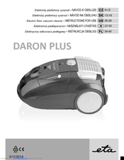 eta DARON PLUS 0504 Instructions For Use Manual
