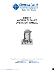 Clemas & Co S2 DRY Operator's Manual