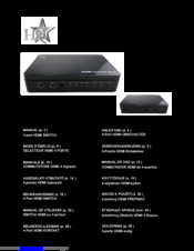 HQ HQSSH100 Manual