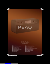 Peaq PDR300 Quick Start Manual