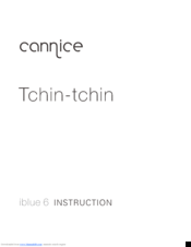 Cannice Iblue 6 Instruction Manual