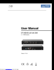 NB CT-HDVD-4X14K-SW User Manual