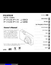FujiFilm FinePix J20 Owner's Manual