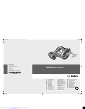Bosch GKM 18 V-LI Professional Original Instructions Manual