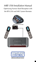 Complete Control MRF-350i Installation Manual