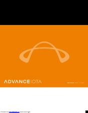 Advance acoustic IOTA 23 User Manual