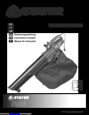 STAYER VENTO2400B Operating Instructions Manual