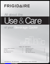 Frigidaire FFBC4622SS Use & Care Manual