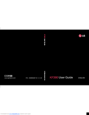 LG KF390 User Manual