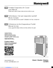 Honeywell CO70PE User Manual