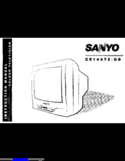 Sanyo CE14AT2-GB Instruction Manual