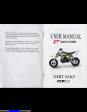 Crossfire CF70 User Manual