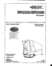 Nobles BR 2250 Operator's Manual